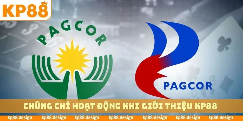 Chứng chỉ hoạt động khi giới thiệu KP88